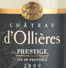奥利耶古堡–珍藏干白 Chateau d'Ollieres–Blanc Prestige